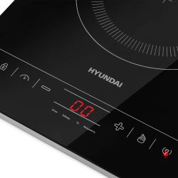 Настольная плита индукционная Hyundai HYC-0111, закаленное стекло, черный