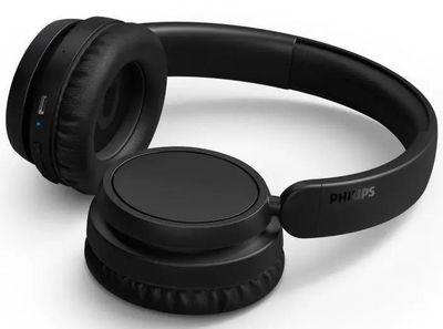 Наушники Philips TAH5209, Bluetooth, накладные, черный [tah5209bk/00 ...