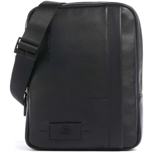 Сумка Piquadro Russel, мужская, кожа натуральная, черный [ca3084w137/n]