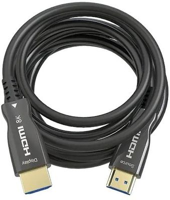 Кабель соединительный аудио-видео PREMIER 5-806 40.0,  HDMI (m)  -  HDMI (m) ,  ver 2.1,  40м, GOLD,  черный