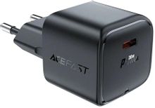 Изображение товара Сетевое зарядное устройство ACEFAST A77,  USB-C, 30Вт, 3A, черный [af-a77-bk]