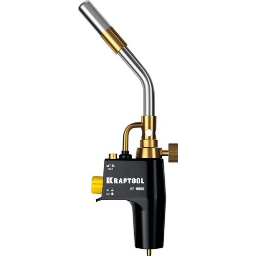 Газовая горелка Kraftool KF-9000, газовый, 3400Вт [55510]