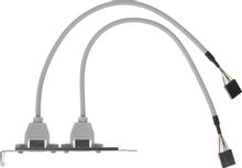 Изображение товара Адаптер USB 2xUSB2.0 Брекет Бренд NONAME Оптовая поставка