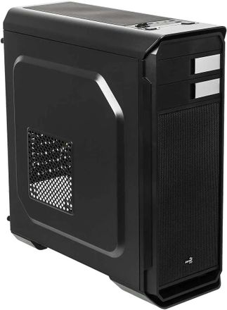 Корпус ATX Aerocool AERO-500, Midi-Tower, без БП, черный