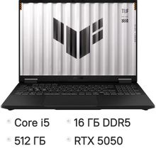 Изображение товара Игровой ноутбук ASUS TUF Gaming F16 FX608JH-RV065 16 IPS RTX 5050 512ГБ SSD