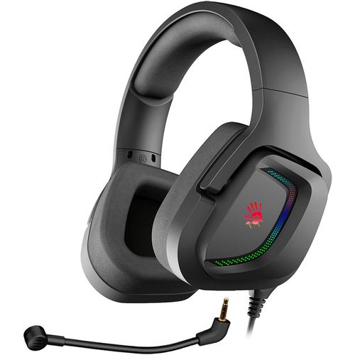 Гарнитура игровая A4TECH Bloody G573P, для компьютера и игровых консолей, мониторные, проводные, черный