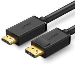 Изображение товара Кабель DisplayPort HDMI UGREEN 3м для высокого качества видео и звука