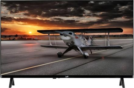 31.5" Телевизор LEFF 32F690T FULL HD, СМАРТ ТВ, Салют ТВ, черный