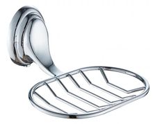 Изображение товара Мыльница SOLINNE Classic хром - овальная металлическая подвесная