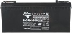 Аккумуляторная батарея RUTRIKE 6-GFM-200