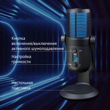 Микрофон Oklick SM-400G,  черный