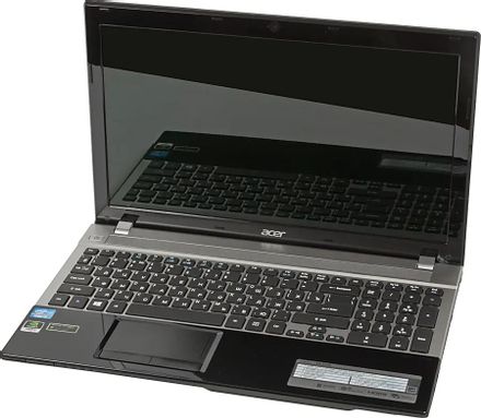 Ноутбук Acer V3-571G-73636G50Makk 15.6", Intel Core i7 3632QM 2.2ГГц, 4-ядерный, 6ГБ DDR3, 500ГБ,  NVIDIA GeForce  710M - 2 ГБ, Windows 8, черный [nx.m69er.005]