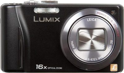 Цифровой компактный фотоаппарат Panasonic Lumix DMC-TZ18, черный ...