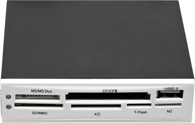 Обзор товара картридер внутренний 3.5" Acorp CRIP200-W, белый (67876) в ...
