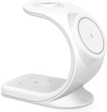 Изображение товара Беспроводное зарядное устройство VLP Powerstand,  USB-C, 15Вт, 2A, белый [1091004]