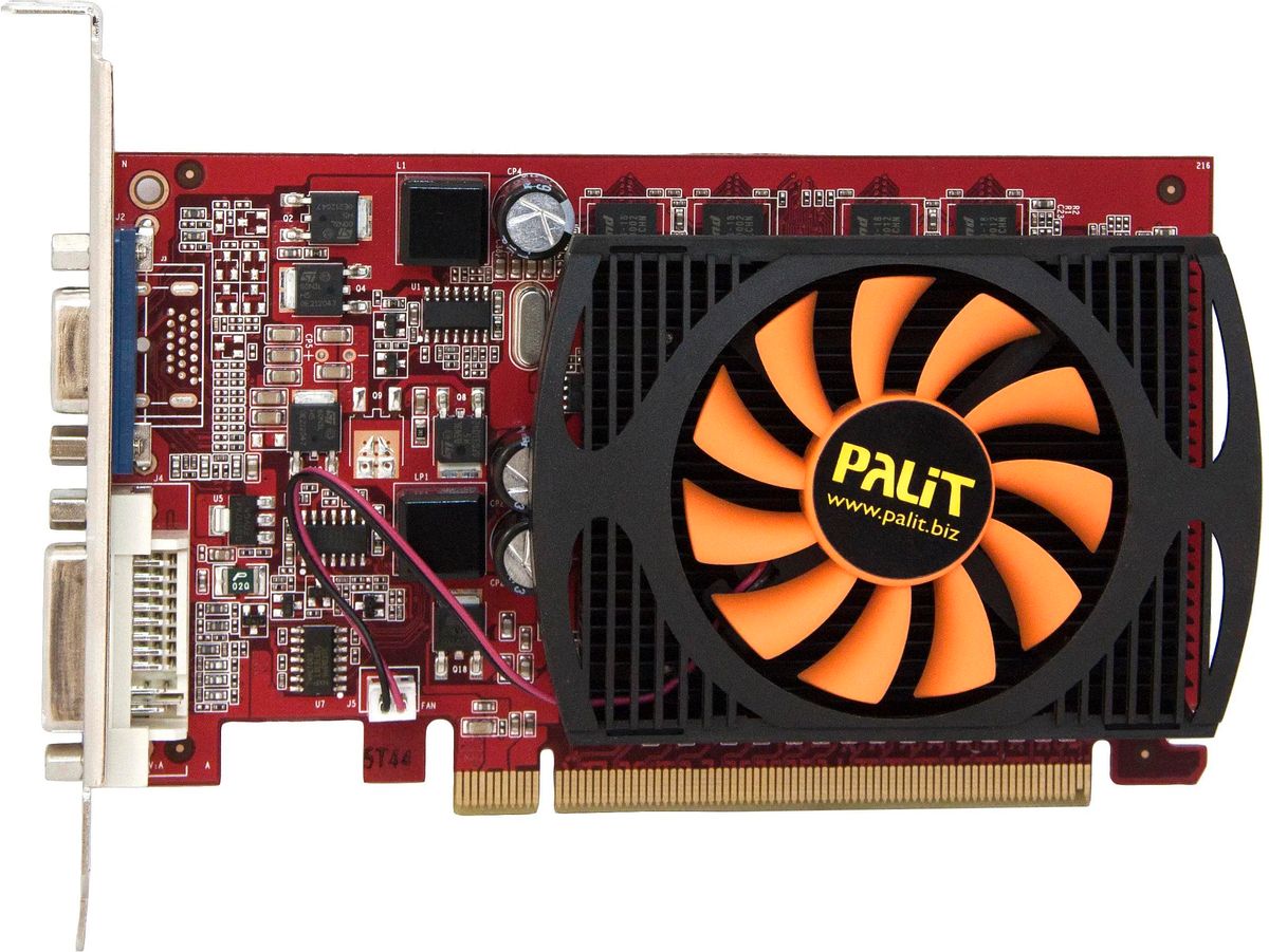 Palit NVIDIA GeForce GT 220 1 DDR2 Low Profile oem ne2t220nf0801 597385