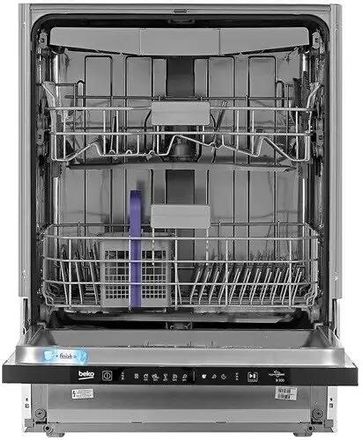 Встраиваемая посудомоечная машина Beko BDIN16520,  полноразмерная, ширина 59.8см, полновстраиваемая, загрузка 15 комплектов