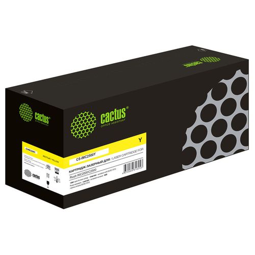Картридж Cactus CS-IMC2500Y, 842312, желтый / CS-IMC2500Y
