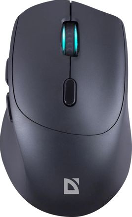 Мышь беспроводная Defender Effect X MS-095, радио, оптическая, USB, 1600dpi, черный [52095]