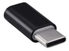 Изображение товара Переходник Buro USB Type-C (m) -  micro USB (f),  2.4A,  черный [bhp ret tpc-mcr]