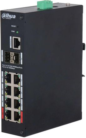 Коммутатор Dahua DH-HS4210-8GT-90, управляемый