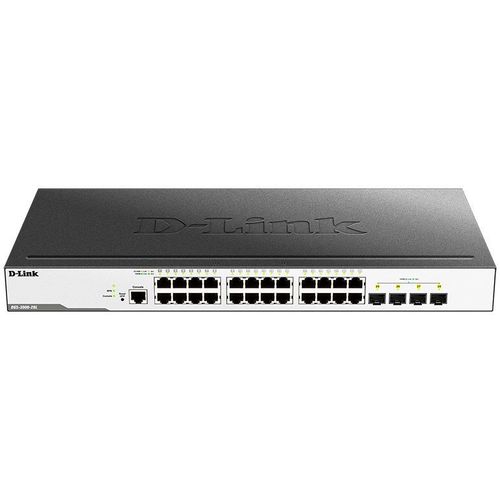 Коммутатор D-Link DGS-3000-28L/B1A, управляемый, 24