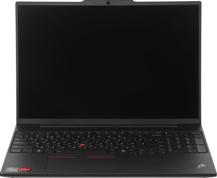 Ноутбук Lenovo ThinkPad E16 G2, 16", IPS, AMD Ryzen 7 7735HS 3.2ГГц, 8-ядерный, 16ГБ DDR5, 512ГБ SSD,  AMD Radeon  680M, без операционной системы,  черный [21m5s0jg00]