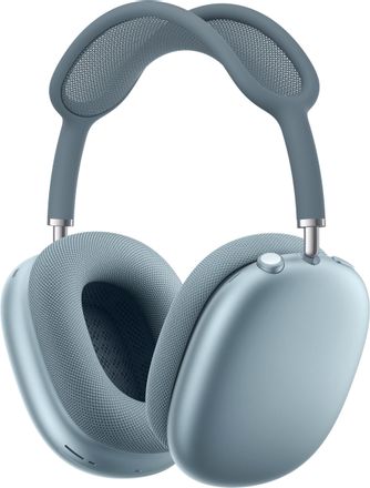 Наушники Apple AirPods Max 2 A3454, Bluetooth/USB Type-C, накладные, голубой [mhwm4za/a]