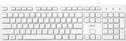 Клавиатура Acer OKW503, проводная, мембранная, белый