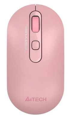 Мышь A4TECH Fstyler FG20S, оптическая, беспроводная, USB, розовый [fg20s pink]