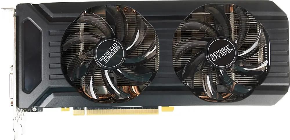 Palit NVIDIA GeForce GTX 1070Ti PA-GTX1070Ti Dual 8G 8ГБ GDDR5