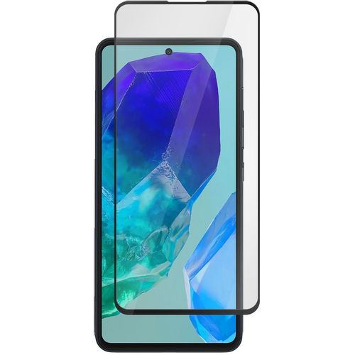 Защитное стекло для экрана BORASCO для Samsung Galaxy M55 антиблик, 162х74 мм, 2.5D, черный [75642]