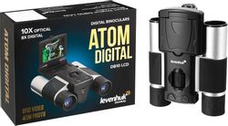 Бинокль LEVENHUK Atom Digital DB10, 10-18Х 25 мм