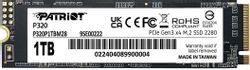 Изображение товара 1ТБ SSD накопитель Patriot P320 P320P1TBM28 M.2 2280, PCIe 3.0 x4, NVMe,  M.2