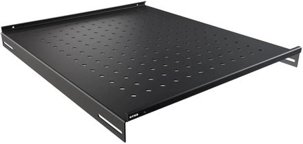 Полка стационарная NTSS NTSS-FS-H-600-BL, 1, 19", черный, (в упаковке: 1шт)