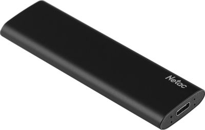 1ТБ Внешний диск SSD NETAC Z Slim NT01ZSLIM-001T-32BK, USB-C