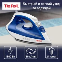 Утюг Tefal FV1711E0,  синий/белый
