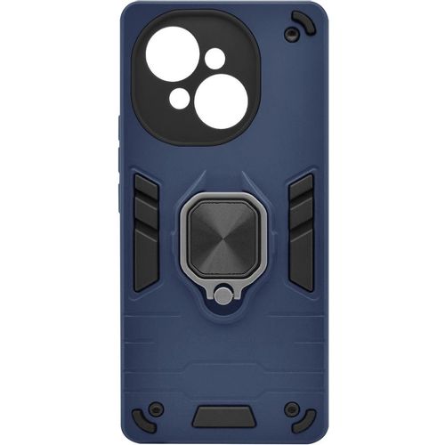Чехол (клип-кейс) BORASCO Anti-Shock case, для Tecno Spark Go 2025/Go1/Pop9, противоударный, синий [74542]