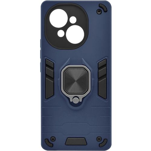 Чехол (клип-кейс) BORASCO Anti-Shock case, для Tecno Spark Go 2025/Go1/Pop9, противоударный, синий [74542]
