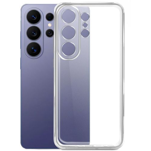 Чехол (клип-кейс) BORASCO Silicone Case, для Samsung Galaxy S26 Ultra, прозрачный [76284]