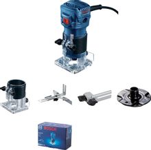 Изображение товара Фрезер Bosch GKF 550 мощный электрифицированный инструмент для деревообработки