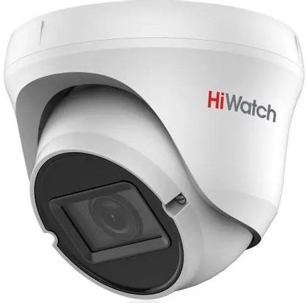 Камера видеонаблюдения аналоговая HIWATCH DS-T209(C),  1920х1080 pix,  2.7-13.5 мм,  белый