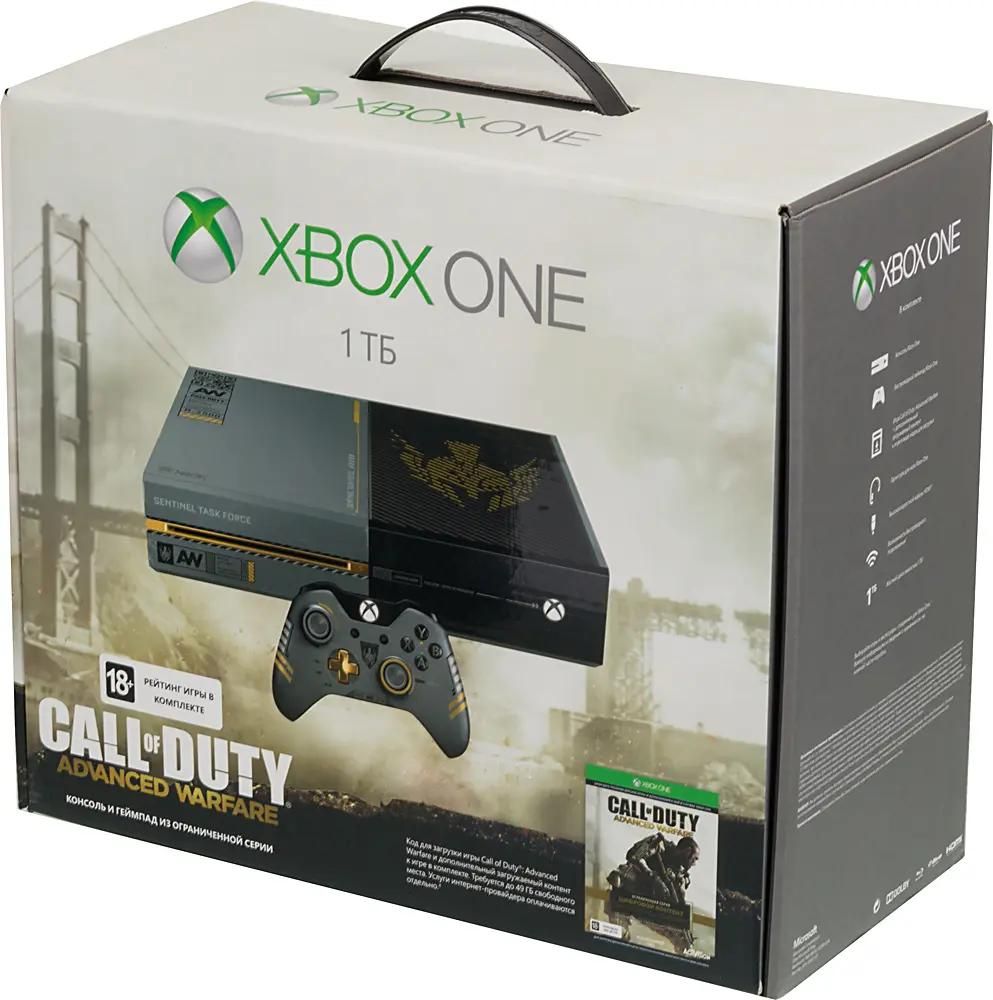 Ответы на вопросы о товаре игровая консоль Microsoft Xbox One +игра: Call  of Duty: Advanced Warfare 5C7-00013, 1ТБ (976697) в интернет-магазине  СИТИЛИНК