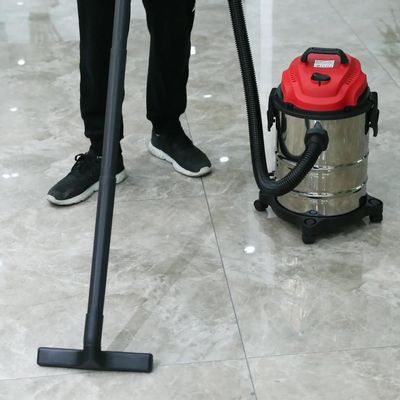 Строительный пылесос DEKO DKVC-1400-15S, серебристый [015-0030] – купить в  Ситилинк | 1563423