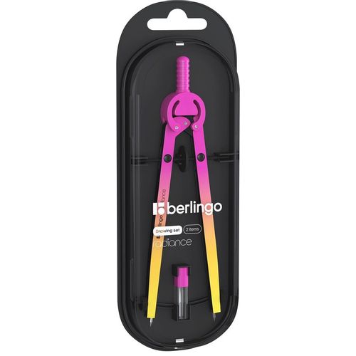 Готовальня черчение Berlingo DS_01002b, 17см