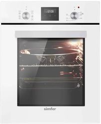 Духовой шкаф электрический Simfer B4EW59070, 49л, белый