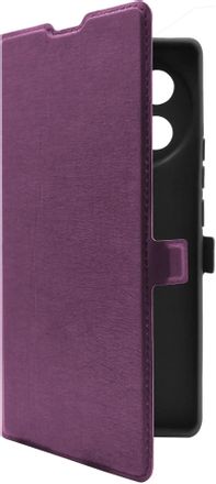 Чехол (флип-кейс) BORASCO Book Case, для Tecno Camon 30S Pro, фиолетовый [73898]