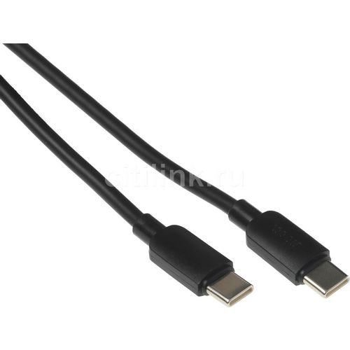 Кабель Hoco X96 Hyper, USB Type-C (m) - USB Type-C (m), 1м, 3A, черный [x96 hyper type-c to type-c]