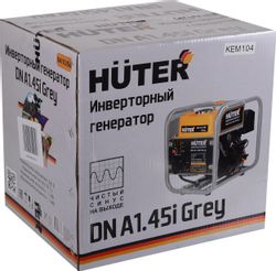 Бензиновый генератор Huter DN A1,45i, 220 В, 1.3кВт