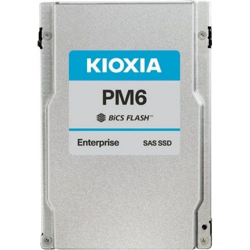 15ТБ Серверный SSD накопитель Toshiba PM6-R SAS 4.0, 2.5", TLC, TBW - 28032ТБ, DWPD - 1 [kpm6xrug15t3]